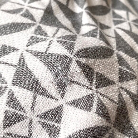 Ted Baker Laylei Blouse Womens 1 US 4 Short Sleeve Ties Geometric Floral Print - Picture 12 of 12